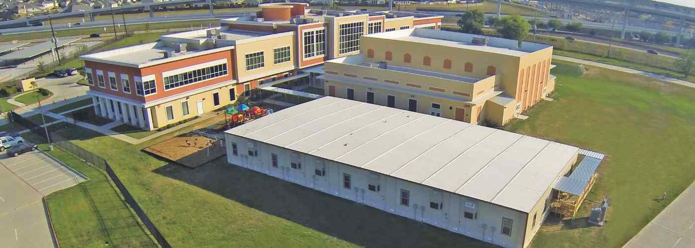TX harmony science academy top view